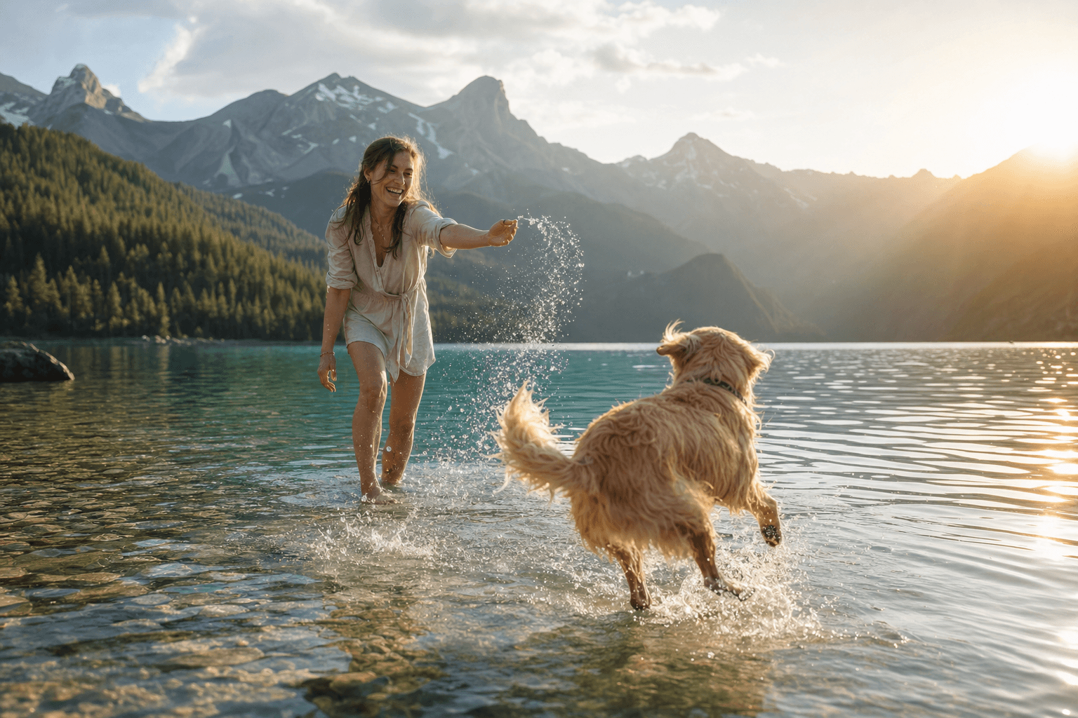 Treuer Begleiter – Originalfoto